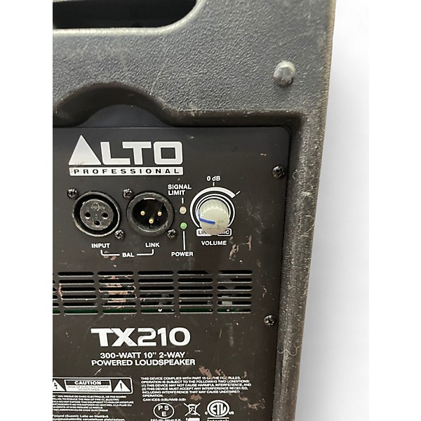 Used Alto TX210 Powered Speaker