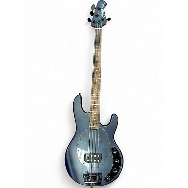 Used Sterling by Music Man Ray34 Blue Burst Electric Bass Guitar