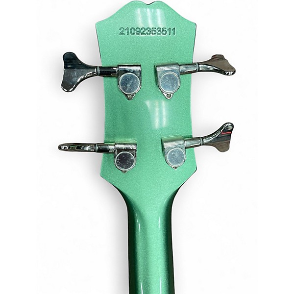 Used Epiphone Embassy Green Metallic Electric Bass Guitar
