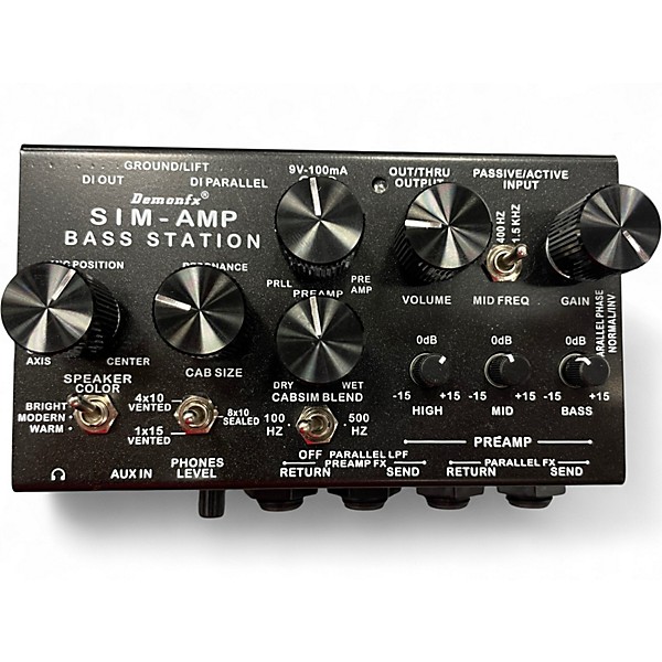 Used Demonfx Bass Station Bass Preamp