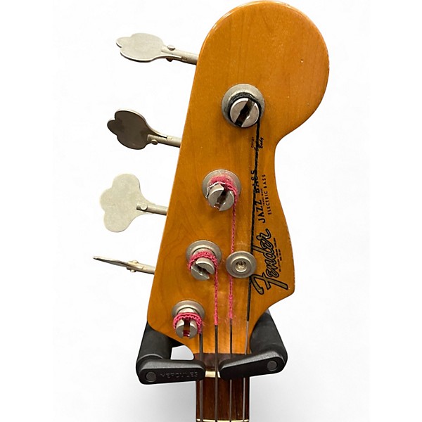 Used Fender Road Worn 1960S Jazz Bass Fiesta Red Electric Bass Guitar