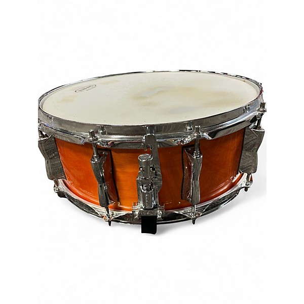 Used Yamaha 14X5.5 Stage Custom Snare HONEY AMBER Drum