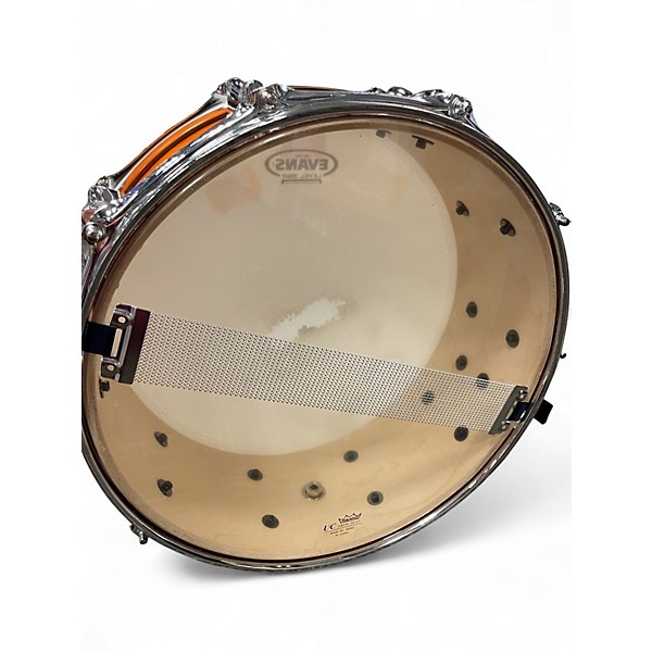 Used Yamaha 14X5.5 Stage Custom Snare HONEY AMBER Drum