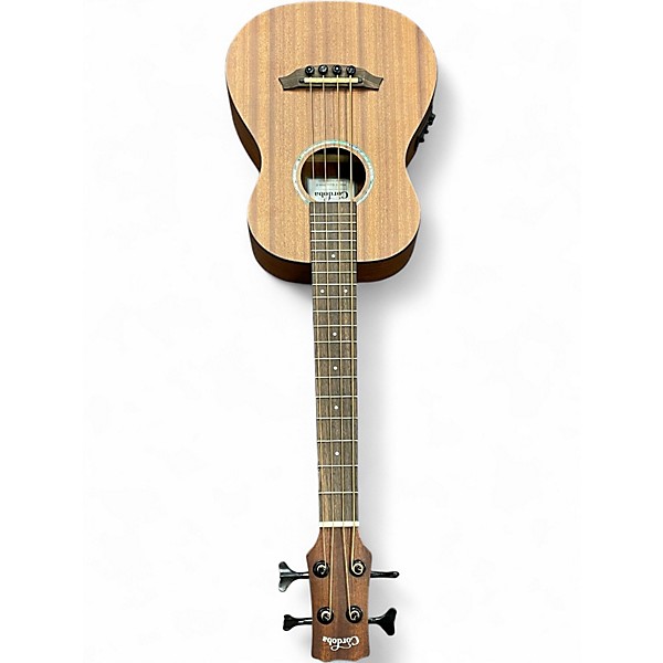 Used Cordoba MINI II BASS MH-E Natural Acoustic Bass Guitar