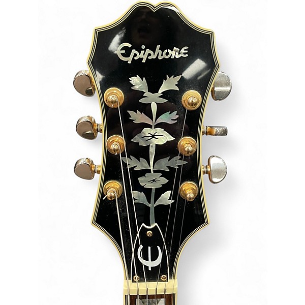 Used Epiphone Sheraton II Natural Hollow Body Electric Guitar
