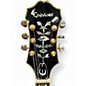 Used Epiphone Sheraton II Natural Hollow Body Electric Guitar