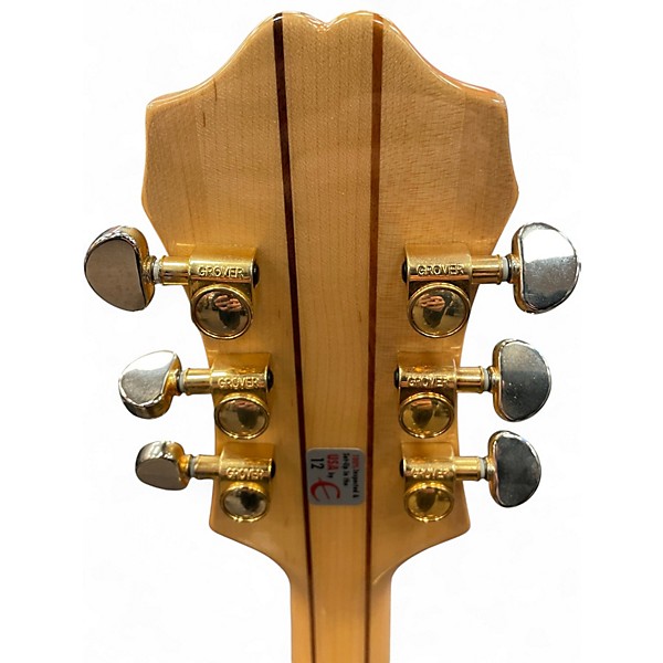 Used Epiphone Sheraton II Natural Hollow Body Electric Guitar