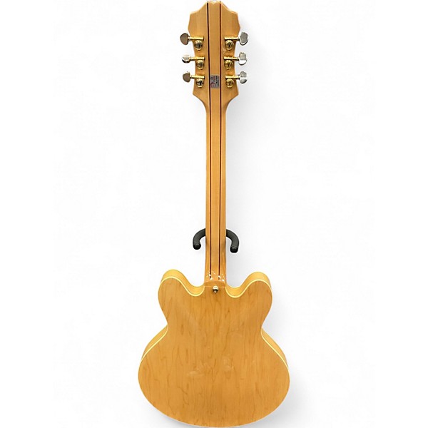 Used Epiphone Sheraton II Natural Hollow Body Electric Guitar