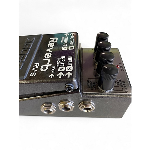 Used BOSS RV6 Digital Reverb Effect Pedal