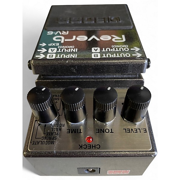 Used BOSS RV6 Digital Reverb Effect Pedal
