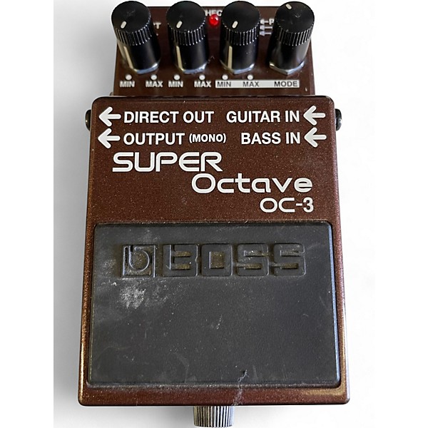 Used BOSS OC3 Super Octave Effect Pedal