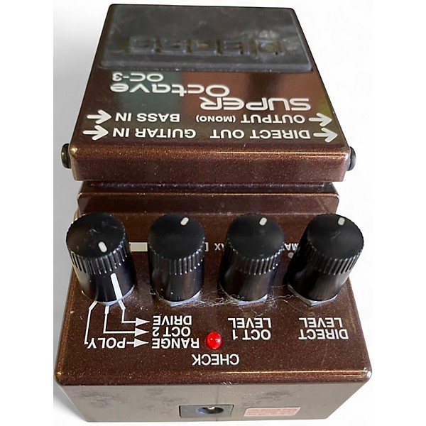 Used BOSS OC3 Super Octave Effect Pedal