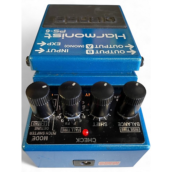 Used BOSS PS6 Harmonist Effect Pedal