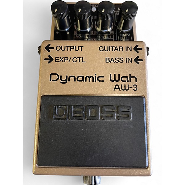 Used BOSS AW3 Dynamic Wah Effect Pedal