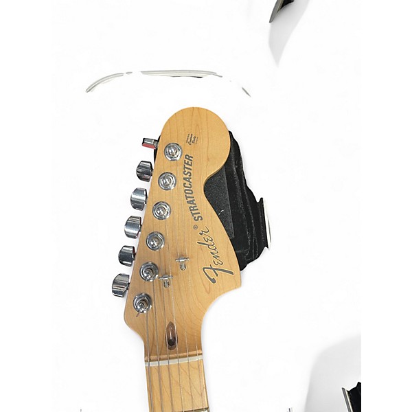 Used Fender American Special Stratocaster Pearl White Solid Body Electric Guitar