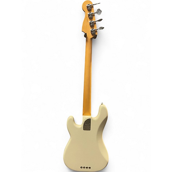 Used 2024 Fender American Professional II Precision Bass Olympic White Electric Bass Guitar