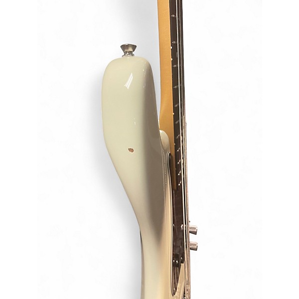 Used 2024 Fender American Professional II Precision Bass Olympic White Electric Bass Guitar