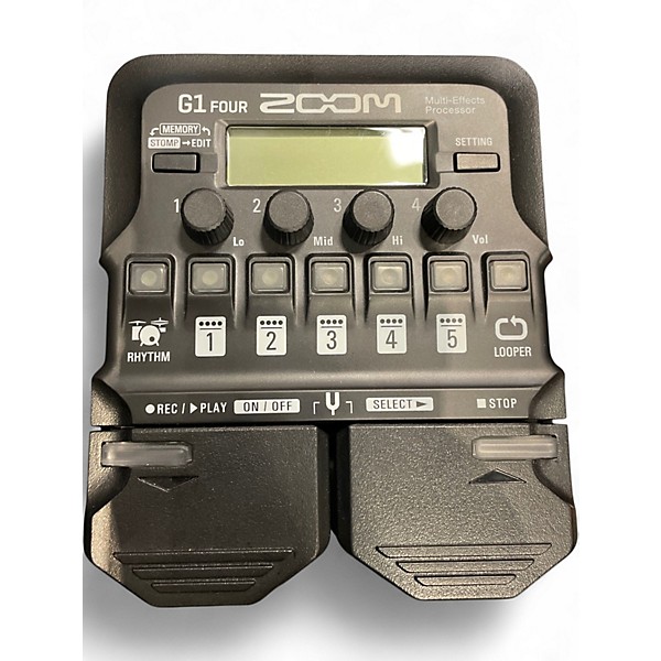 Used Zoom G1 FOUR Effect Processor