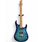 Used Ernie Ball Music Man JP15 John Petrucci Signature Cerulean Blue Solid Body Electric Guitar thumbnail