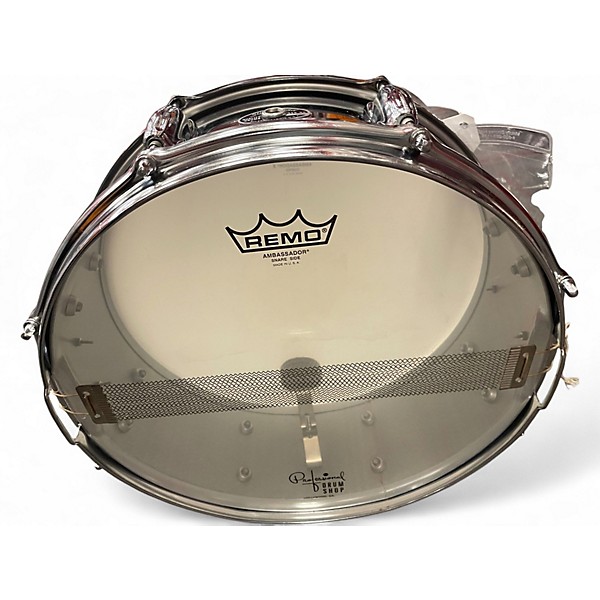 Used Slingerland 14in steel snare Chrome Drum