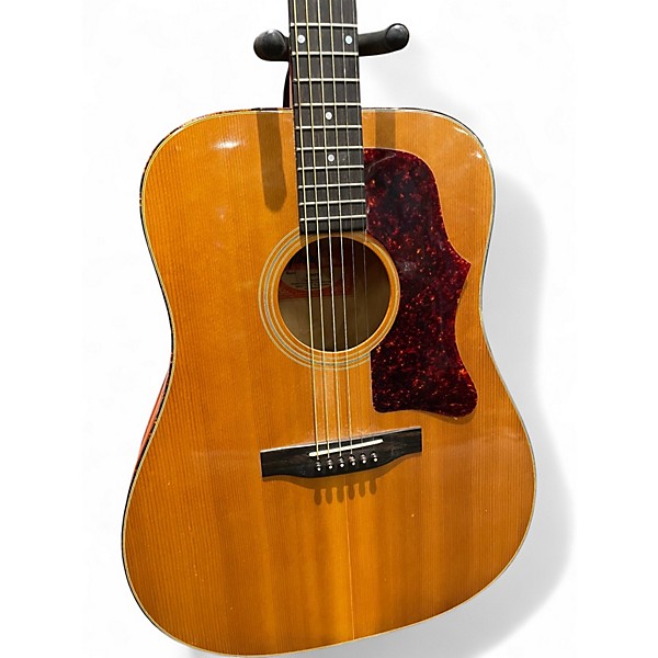Vintage 1970s Gibson Gospel Natural Acoustic Guitar