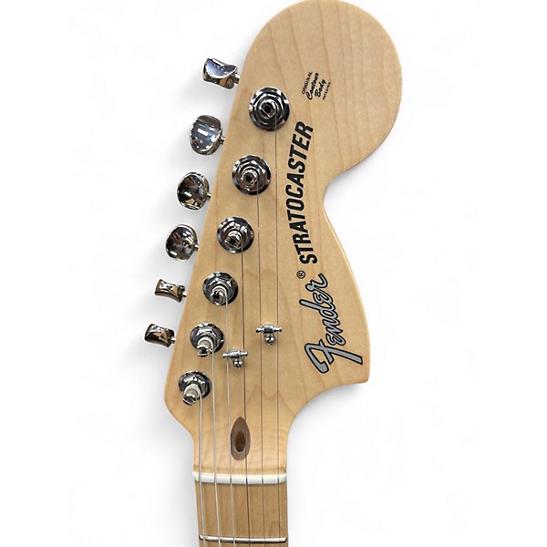 Used Fender American Performer Stratocaster HSS BLACK Solid Body Electric Guitar