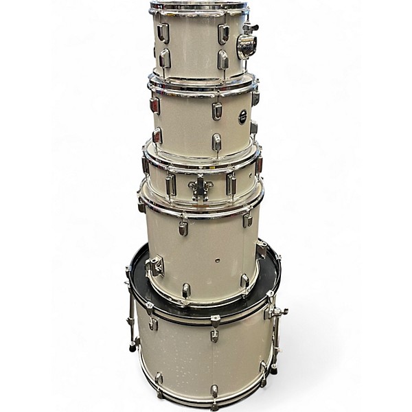 Used PDP by DW 5 Piece Centerstage Diamond White Drum Kit