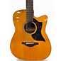 Used 2025 Yamaha A1M Antique Natural Acoustic Electric Guitar