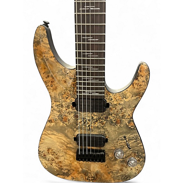 Used Schecter Guitar Research OMEN ELITE 7 STRING BROWN Solid Body Electric Guitar