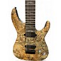 Used Schecter Guitar Research OMEN ELITE 7 STRING BROWN Solid Body Electric Guitar