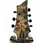 Used Schecter Guitar Research OMEN ELITE 7 STRING BROWN Solid Body Electric Guitar