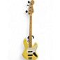 Used Fender Player Jazz Bass Yellow Electric Bass Guitar thumbnail