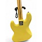 Used Fender Player Jazz Bass Yellow Electric Bass Guitar