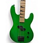 Used Jackson JS1M Concert Neon Green Electric Bass Guitar