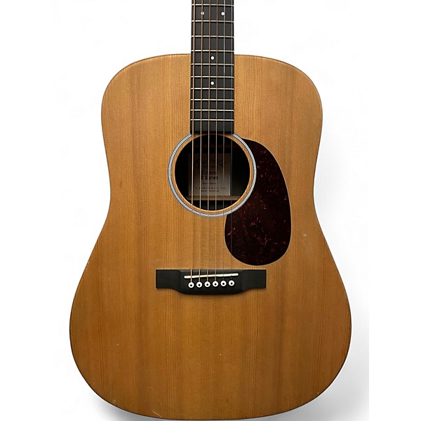 Used Martin DX1 Custom Natural Acoustic Electric Guitar