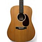 Used Martin DX1 Custom Natural Acoustic Electric Guitar