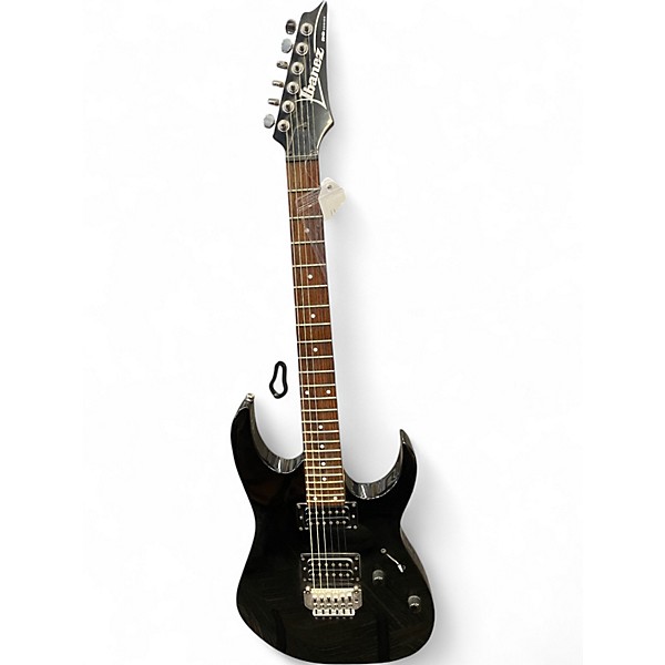 Used Ibanez RG120 Black Solid Body Electric Guitar