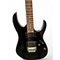 Used Ibanez RG120 Black Solid Body Electric Guitar