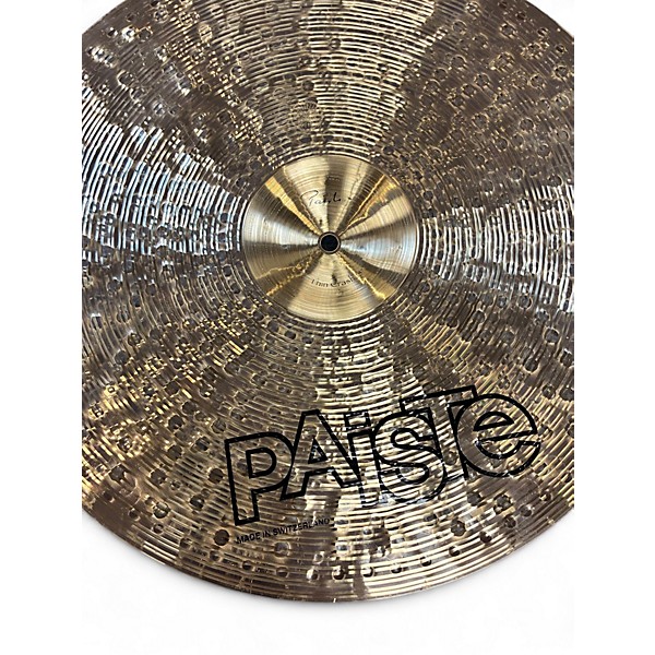 Used Paiste 18in Traditional Thin Crash Cymbal