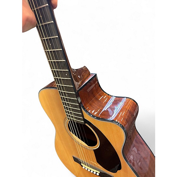 Used Fender CC60SCE Natural Acoustic Electric Guitar