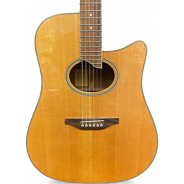 Used Washburn STEPHEN'S EXTENDED CUTAWAY Natural Acoustic Electric Guitar