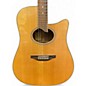 Used Washburn STEPHEN'S EXTENDED CUTAWAY Natural Acoustic Electric Guitar