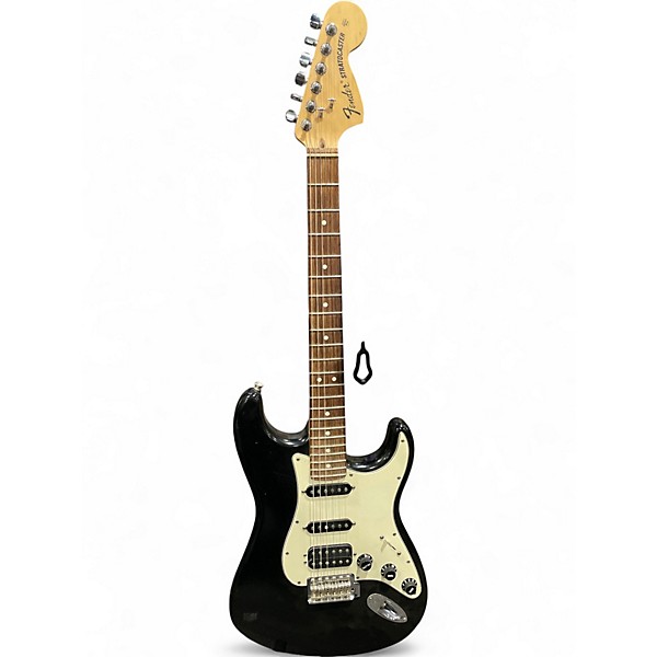 Used Fender Highway One Stratocaster HSS Black Solid Body Electric Guitar