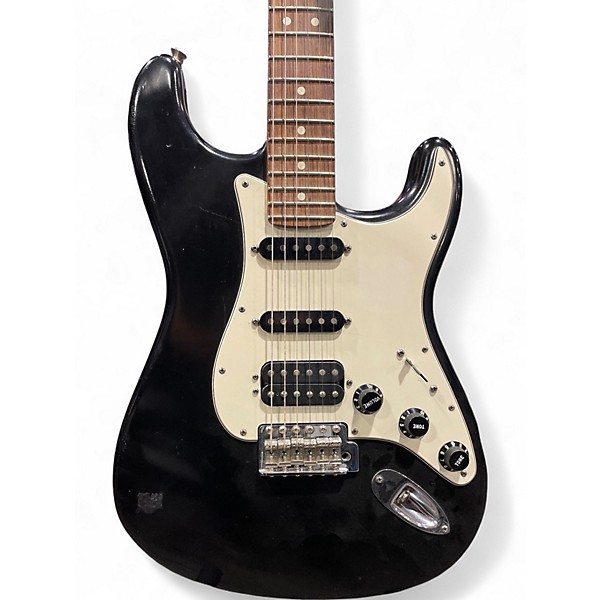 Used Fender Highway One Stratocaster HSS Black Solid Body Electric Guitar