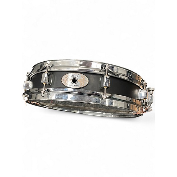 Used Pearl 14X14 Power Piccolo Snare Black Drum