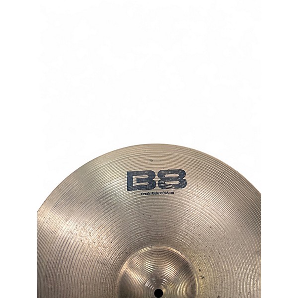 Used SABIAN 18in B8 Crash Ride Cymbal