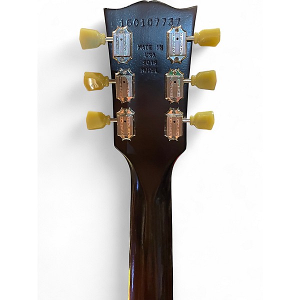 Used 2016 Gibson Les Paul Tribute Gold Top Solid Body Electric Guitar