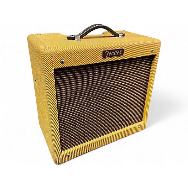 Used Fender Pro Junior IV 15W 1x10 Lacquered Tweed Tube Guitar Combo Amp