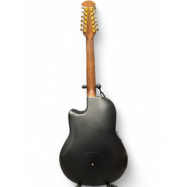 Used Ovation 1598-MEII Melissa Etheridge Signature Ruby Red Burst 12 String Acoustic Guitar