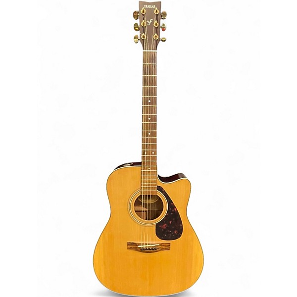 Used Yamaha FX335C Natural Acoustic Electric Guitar